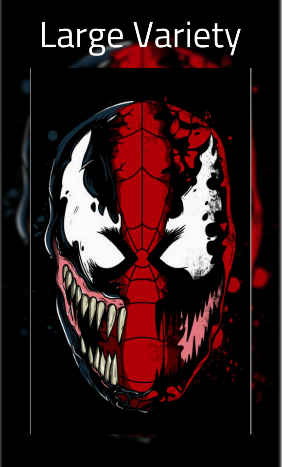 Spiderman Venom Carnage Face - HD Wallpaper 