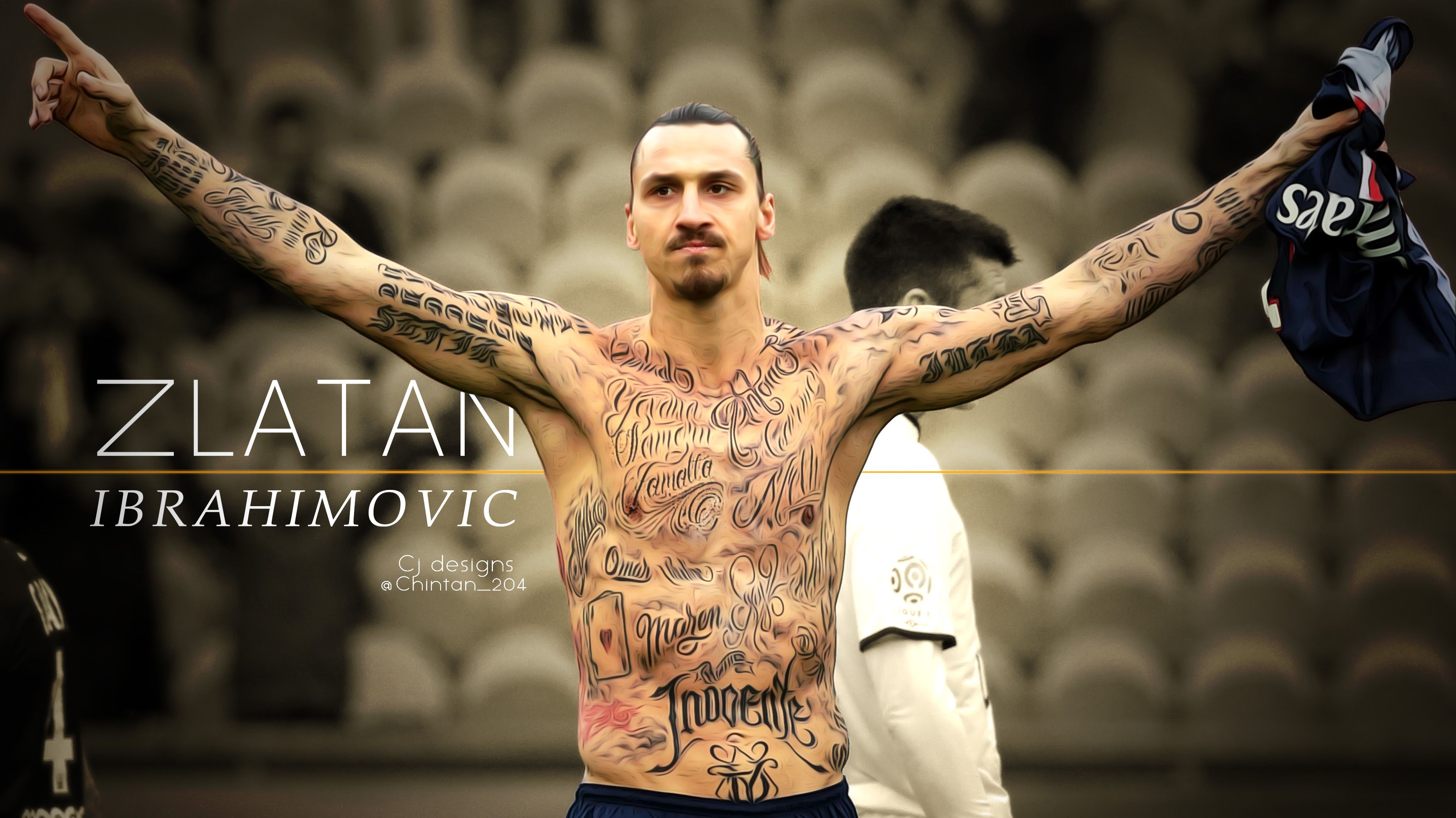 Zlatan Ibrahimovic Wallpaper Hd - HD Wallpaper 