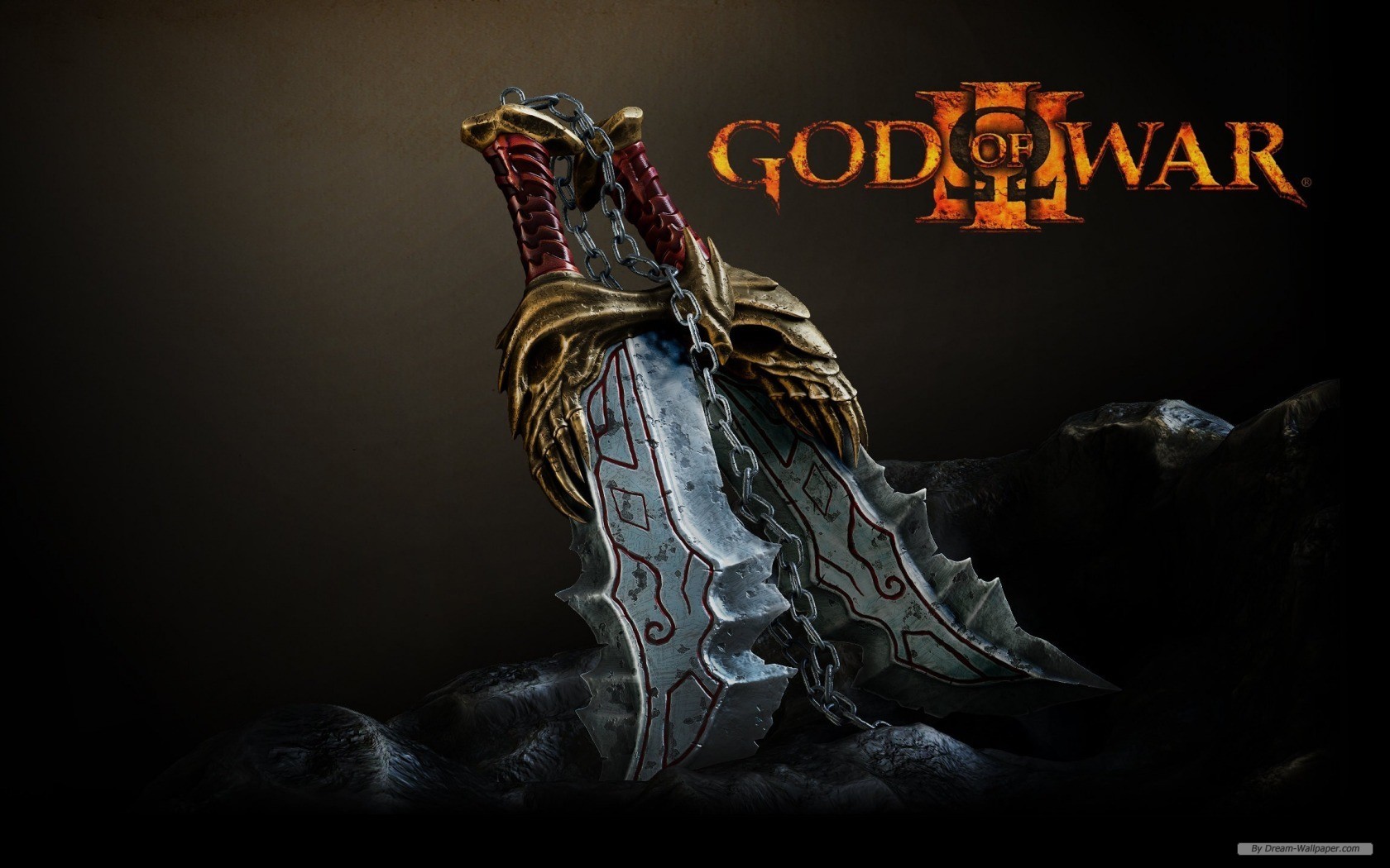 Free Game Wallpaper - God Of War 3 Blades Of Chaos - HD Wallpaper 