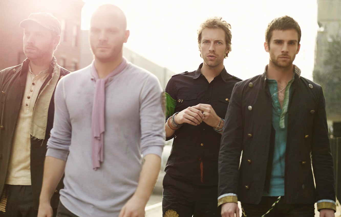 Photo Wallpaper Music, Group, Music, Coldplay, Brit-pop, - Guy Berryman - HD Wallpaper 