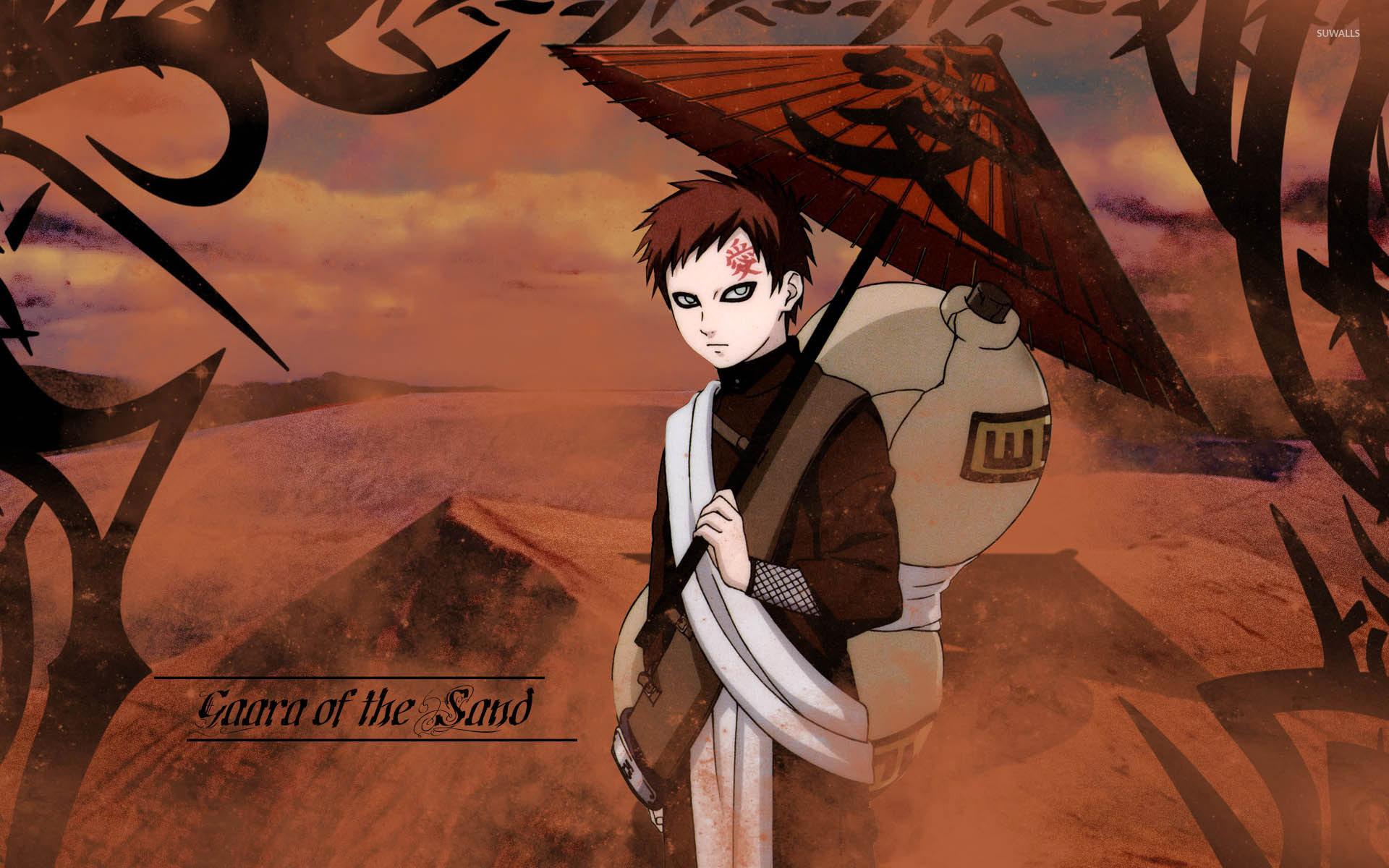 Naruto Gaara Wallpaper - Naruto Wallpaper Gaara - HD Wallpaper 