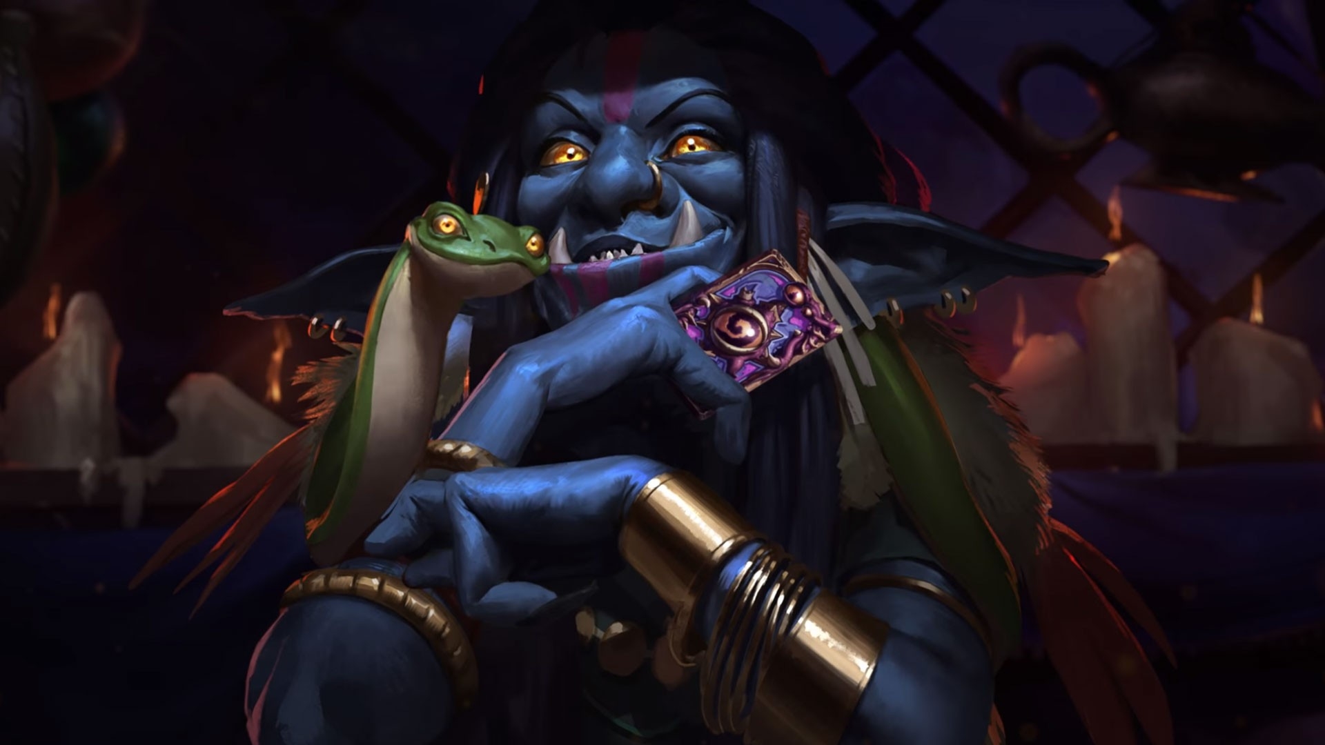 Hearthstone Old Gods Troll - HD Wallpaper 