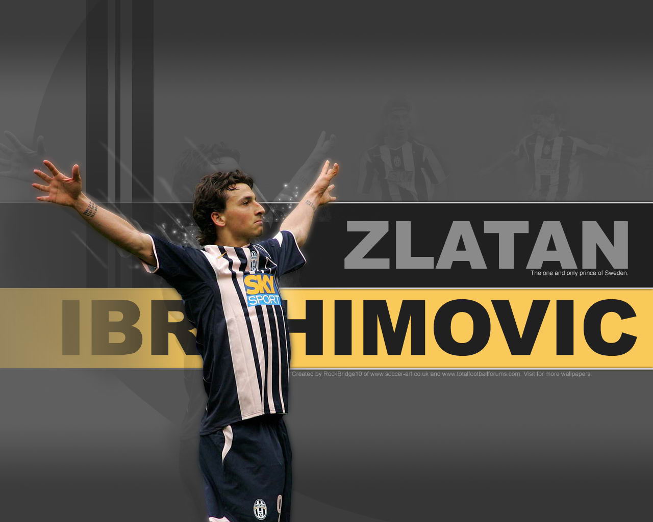 Zlatan Ibrahimovic - HD Wallpaper 