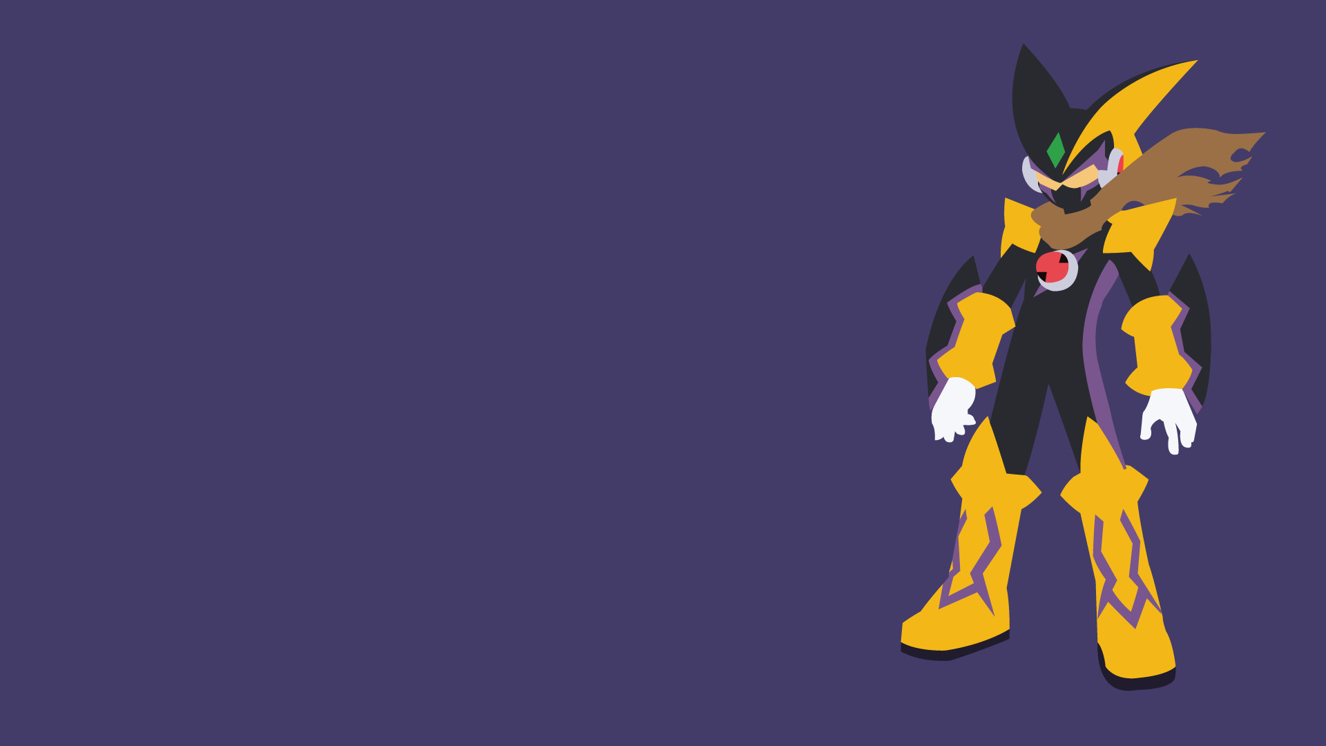 Mega Man Battle Network - Bass Mega Man Network - HD Wallpaper 