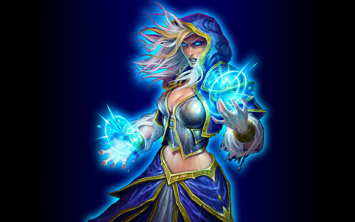 Heroes Of Warcraft - Jaina Heroes Of The Storm - HD Wallpaper 