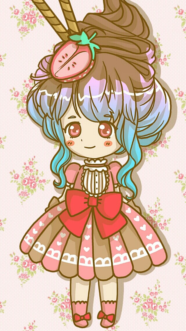 Cocoppa Wallpaper Kawaii Cute Sweet Cartoon 640x1136 Wallpaper Teahub Io