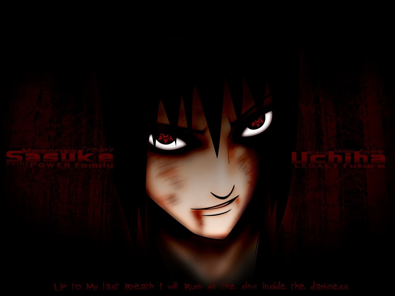 Sharingan - Amaterasu Sasuke Eyes - HD Wallpaper 