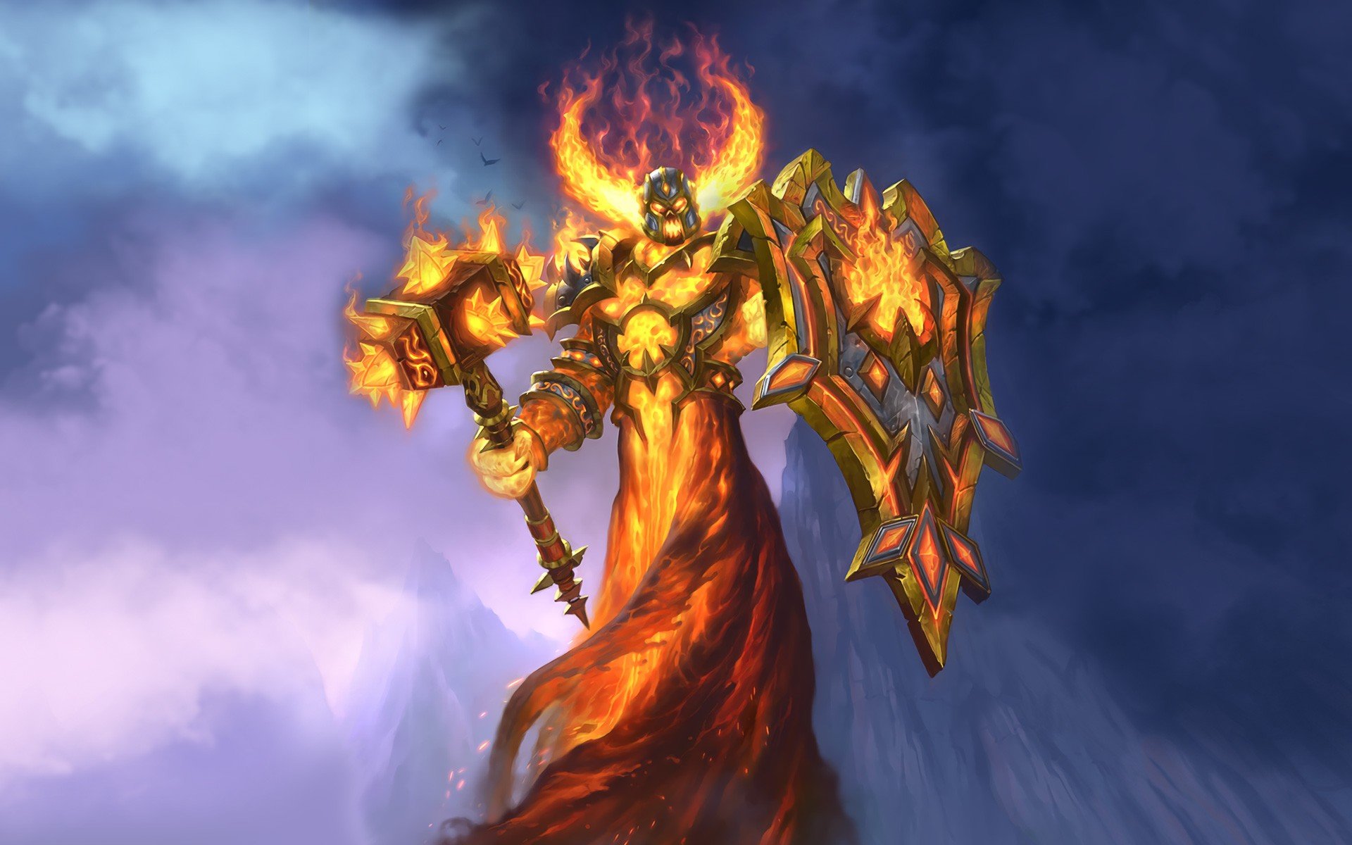 Free Hearthstone High Quality Wallpaper Id - Ragnaros Lightlord - HD Wallpaper 