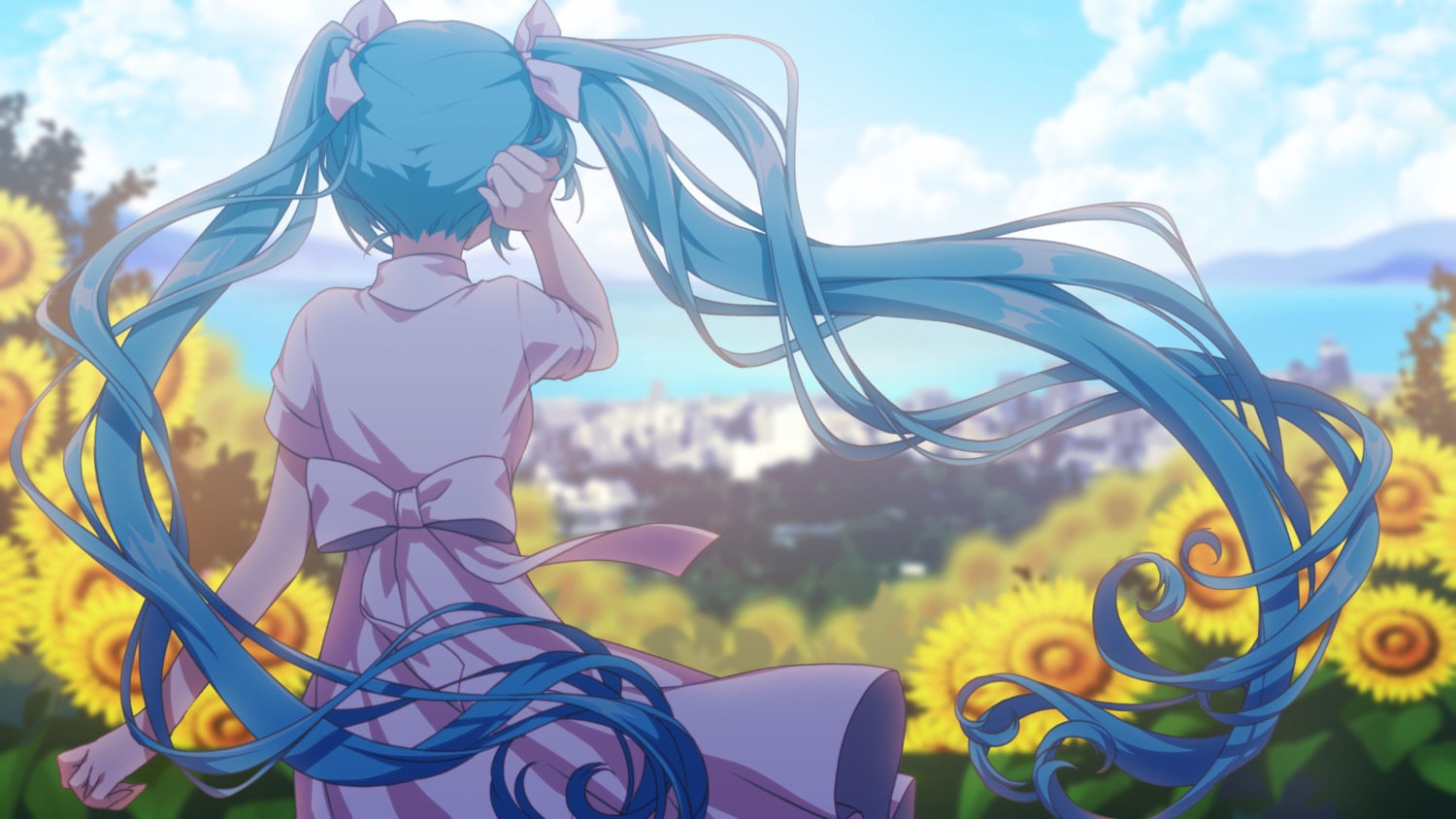 Dress Hatsune Miku Matsuda Toki Vocaloid Wallpaper - Hatsune Miku - HD Wallpaper 