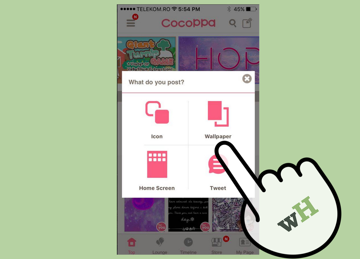 Image Titled Create A Cocoppa Icon Step - Twitter Unblocked - HD Wallpaper 