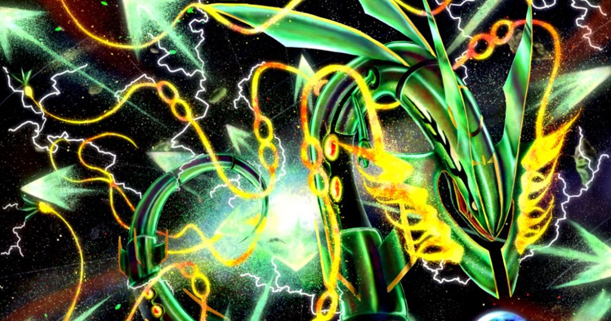 Rayquaza Wallpaper And Background Image Id668140 - Mega Rayuaza - HD Wallpaper 