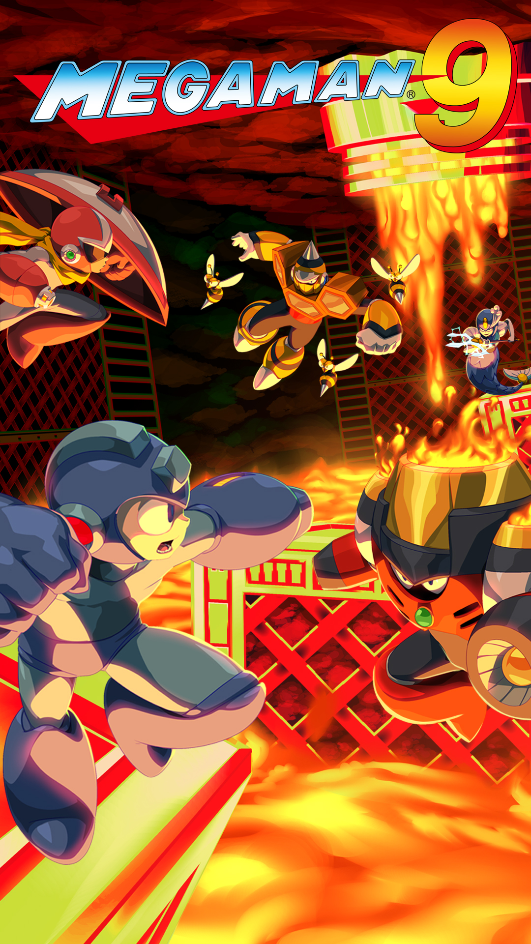 Hornet Man Mega Man - HD Wallpaper 