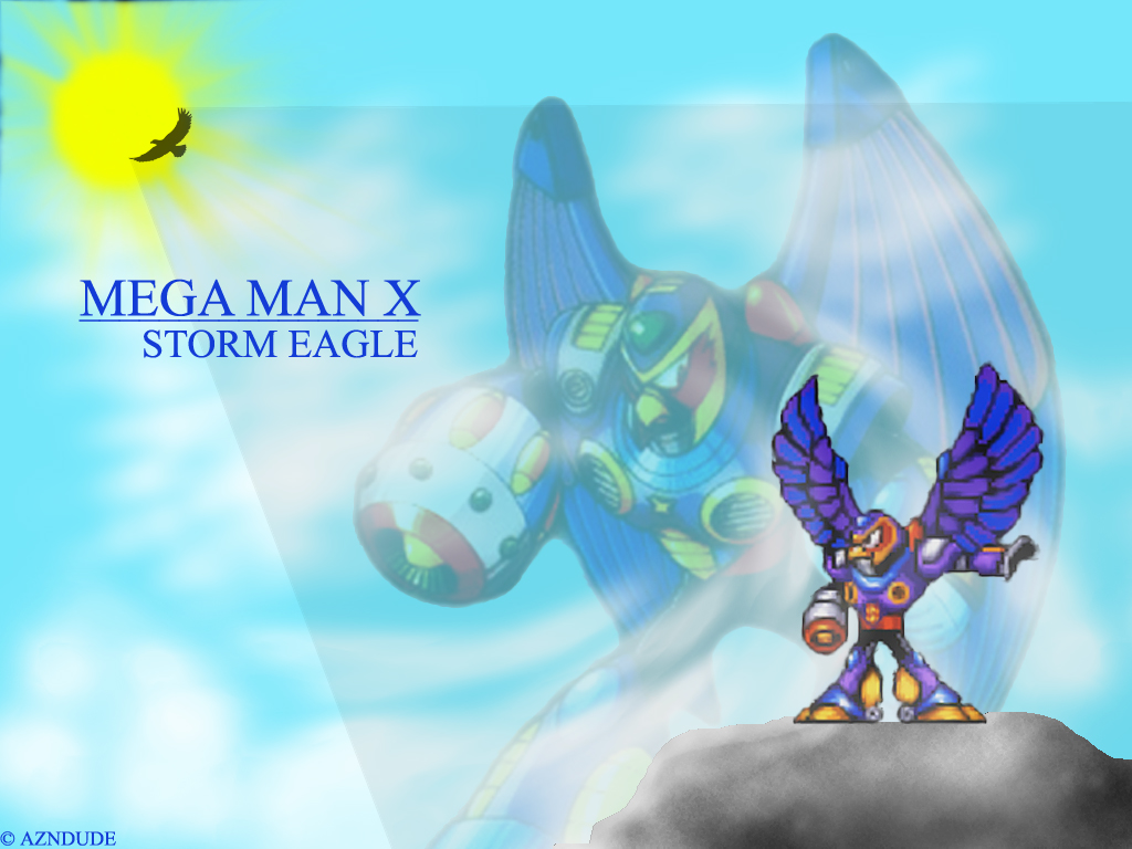 Capcom, Megaman Wallpaper 
	style Width - Mythical Creature - HD Wallpaper 