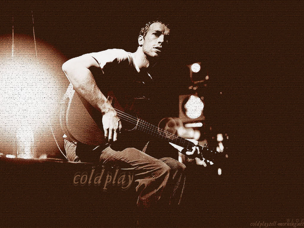 Chris Martin - Coldplay Glastonbury Festival 2002 - HD Wallpaper 