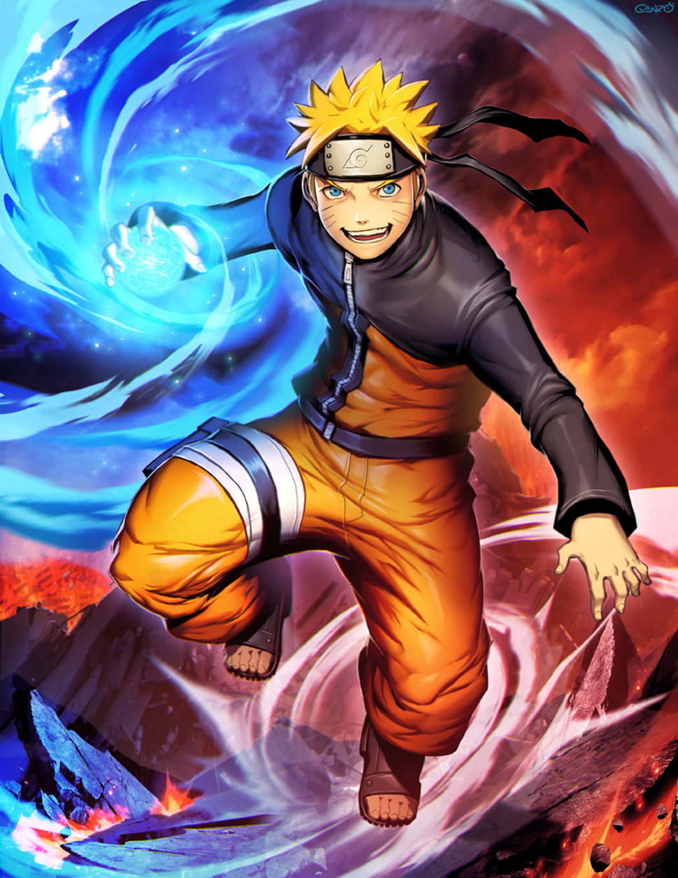 Naruto Sharingan Hd Wallpaper - Naruto Uzumaki Shippuden Rasengan - HD Wallpaper 