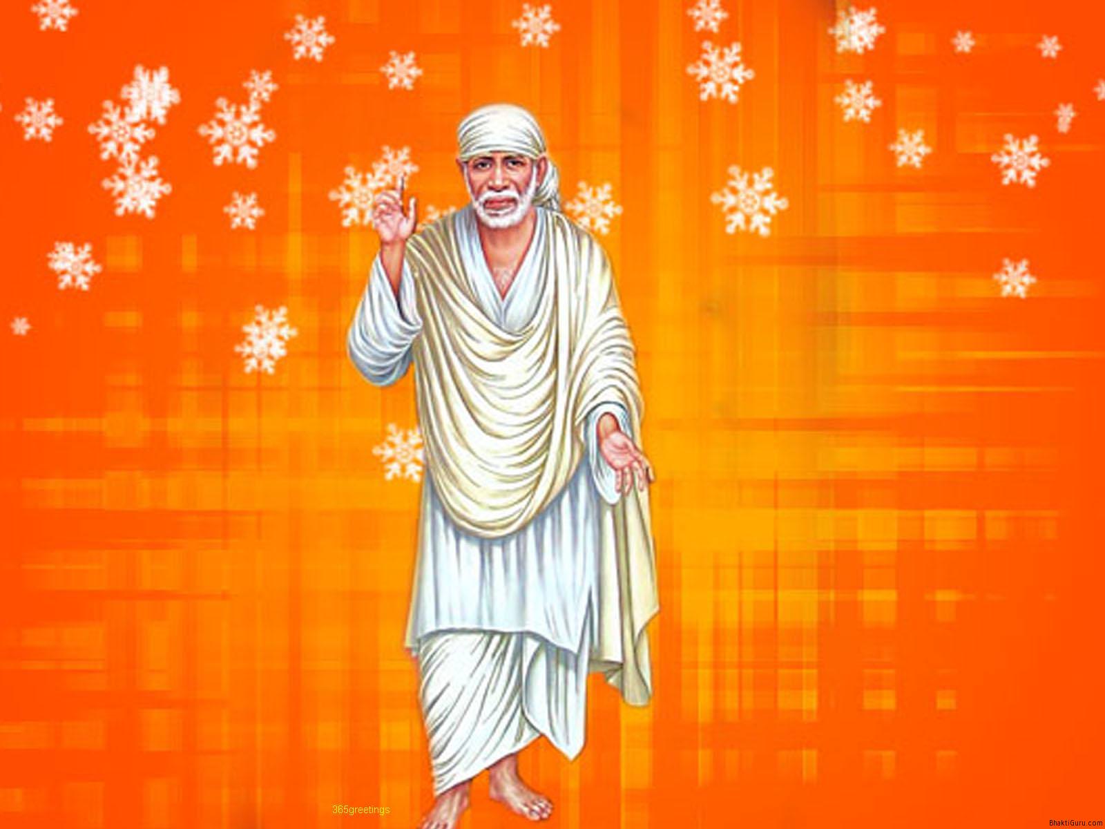 Free Download Sai Baba Wallpapers - Sai Baba Images Full Size Hd -  1600x1200 Wallpaper 