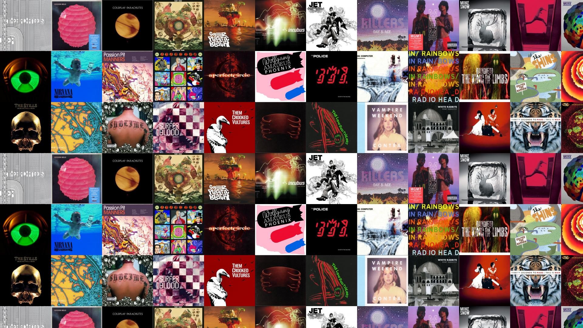 1920x1080, Black Angels Passover Broken Bells Broken - Collage - HD Wallpaper 