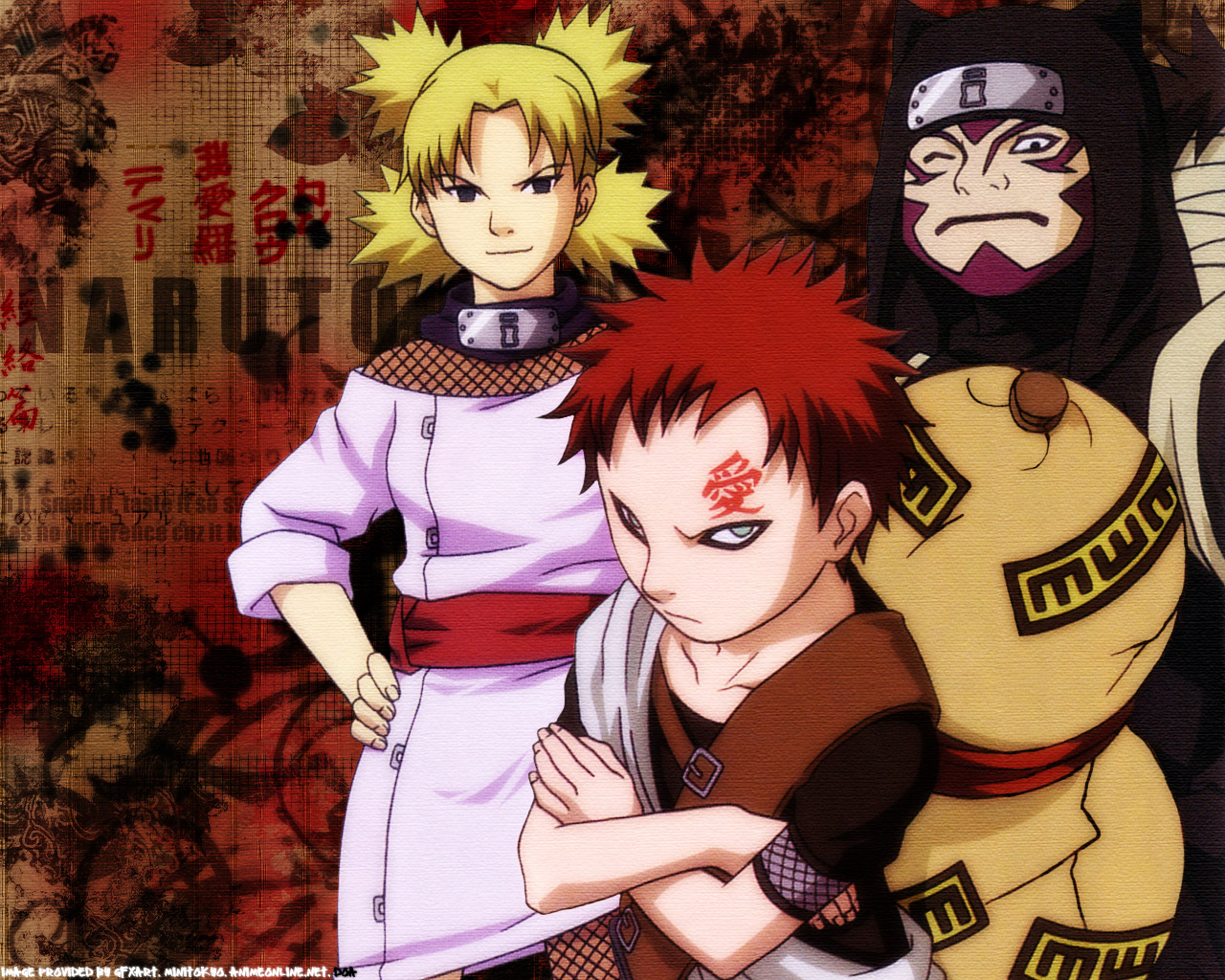 Wallpapers - Gaara Temari And Kankuro - HD Wallpaper 