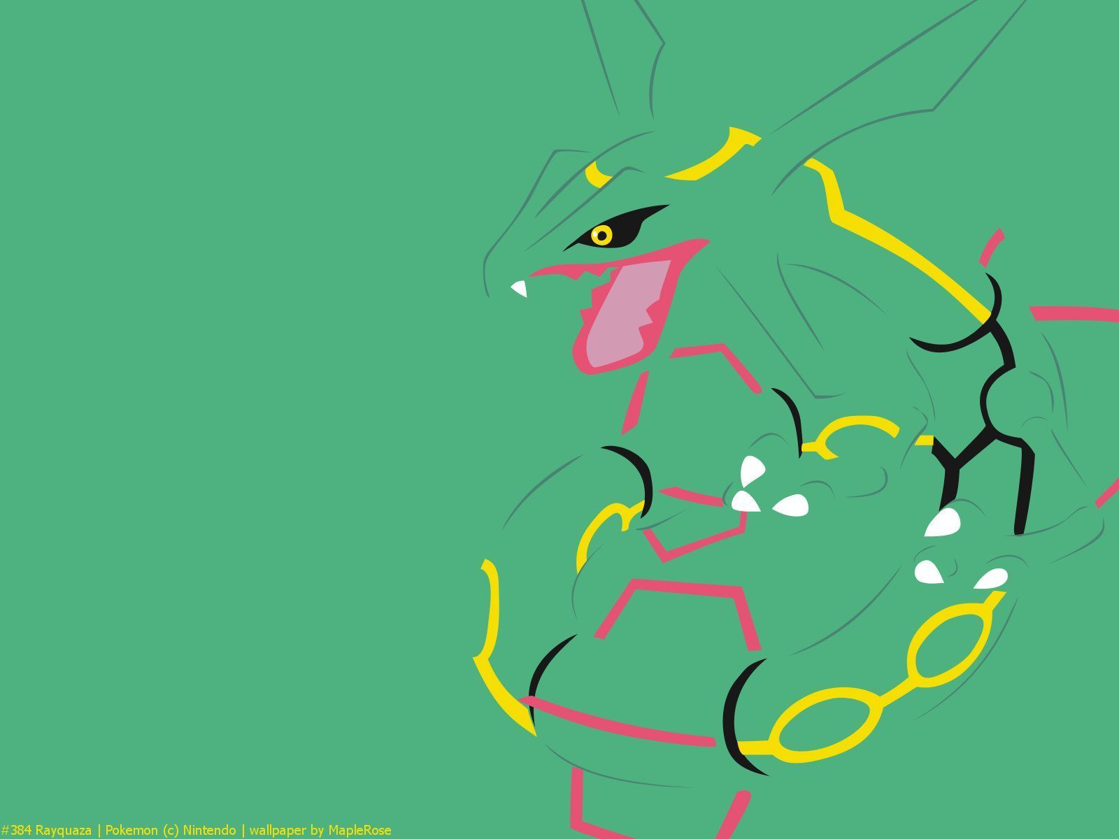 Fondo De Pantalla Pokemon Rayquaza - HD Wallpaper 