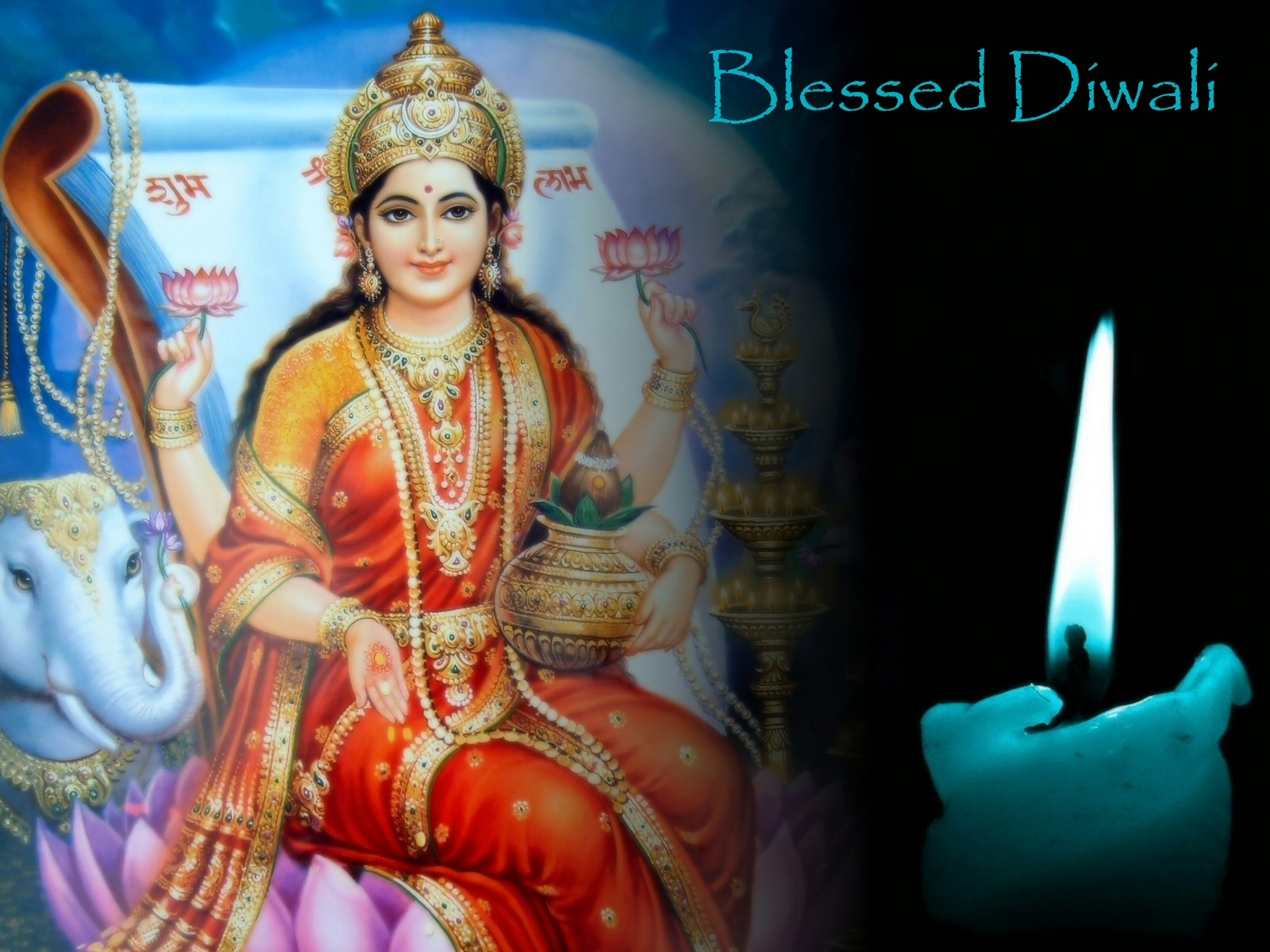 Maa Laxmi God Wallpaper - Shukra God - HD Wallpaper 
