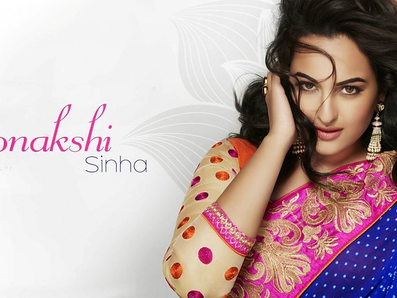 Hot And Sexy Look Of Sonakshi Sinha In Saree Hd Wallpapers - Sonakshi Sinha Hd Sex - HD Wallpaper 