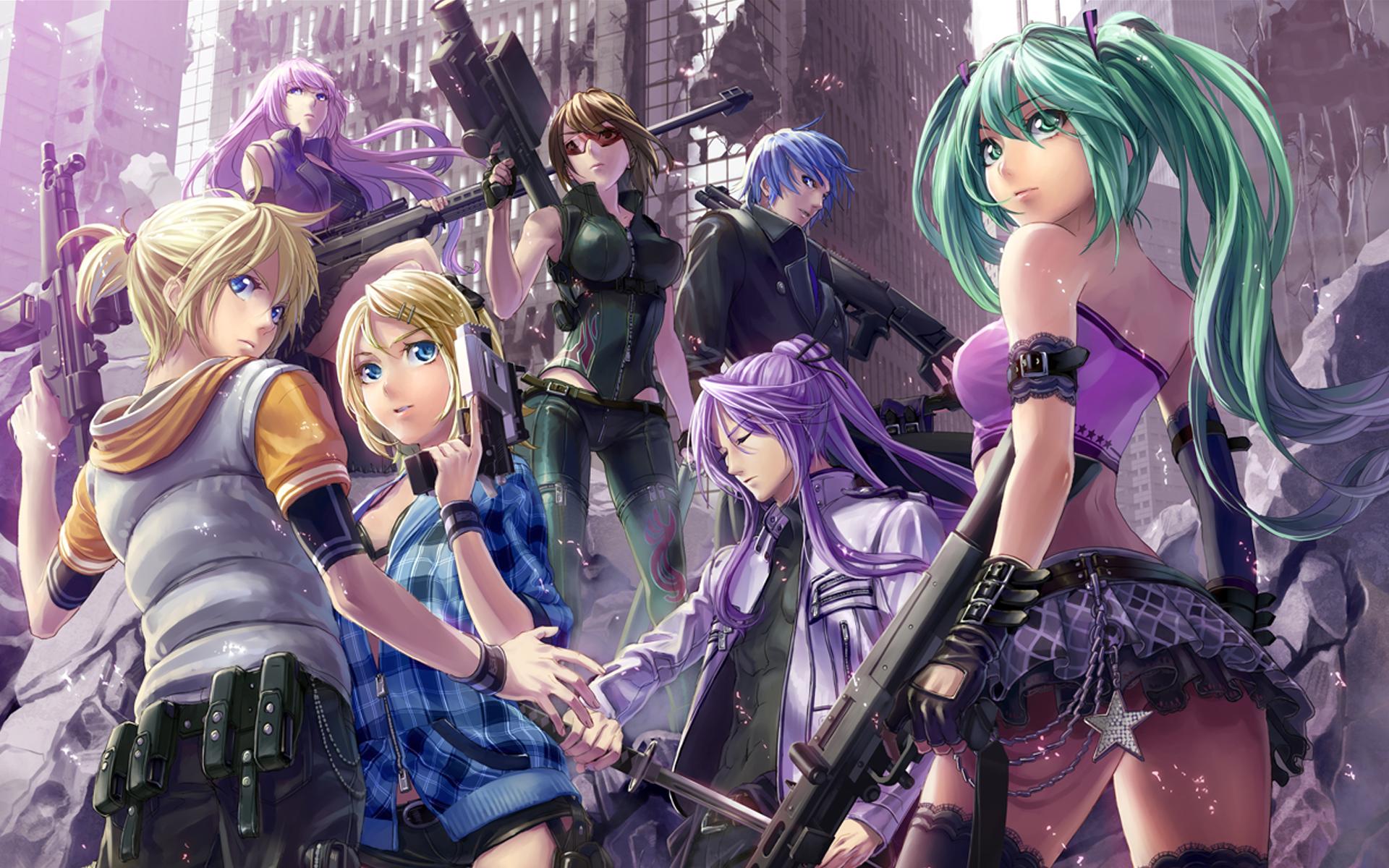 Fondos De Pantalla Vocaloid Hd - HD Wallpaper 
