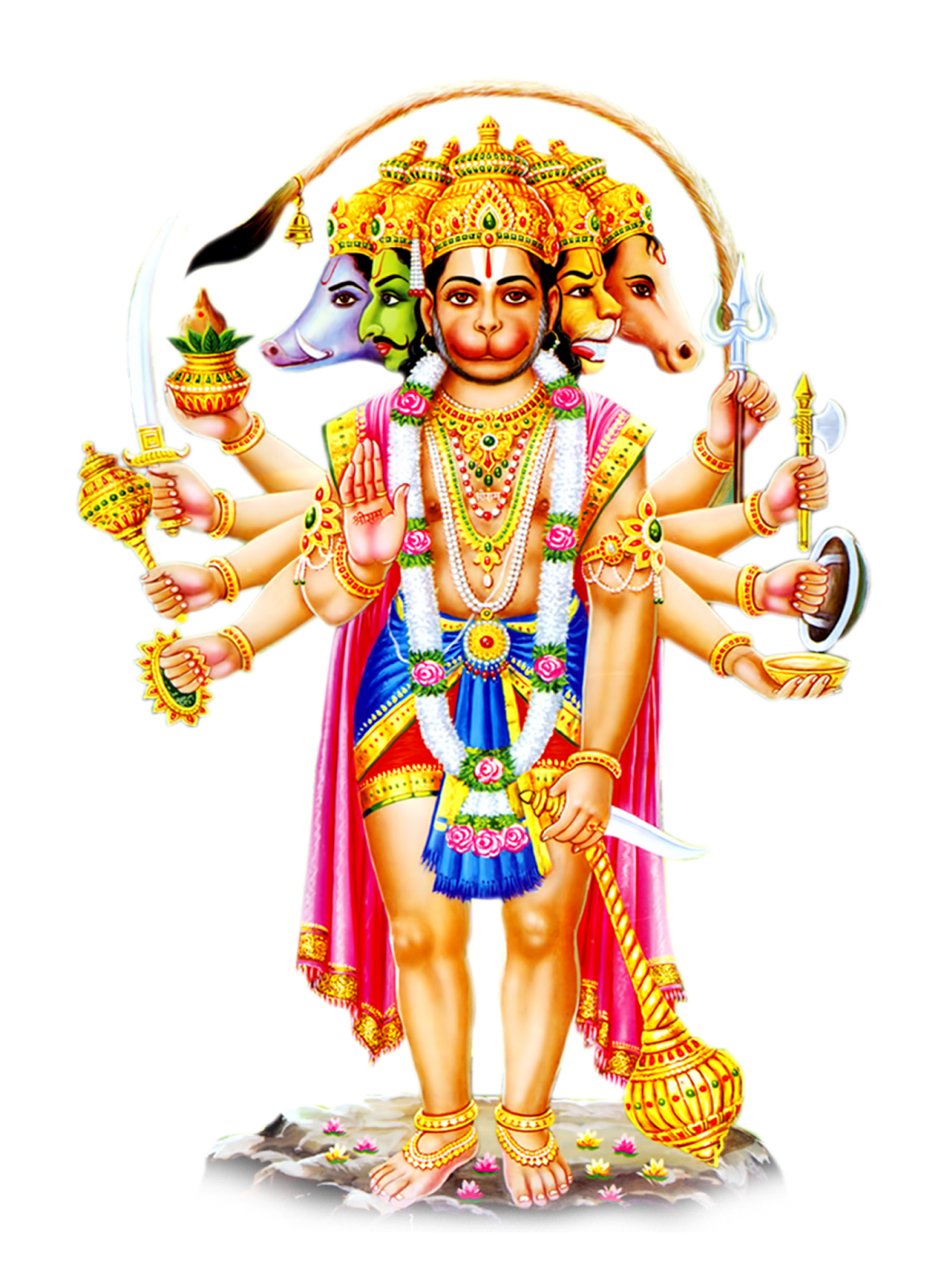 Panchmukhi Hanuman Image Png - 1177x1600 Wallpaper 