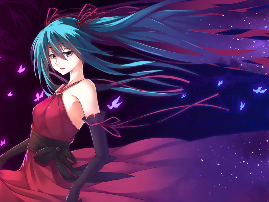 Hatsune Miku Anime Vocaloid Wallpaper - Hatsune Miku Wallpaper 4k - HD Wallpaper 