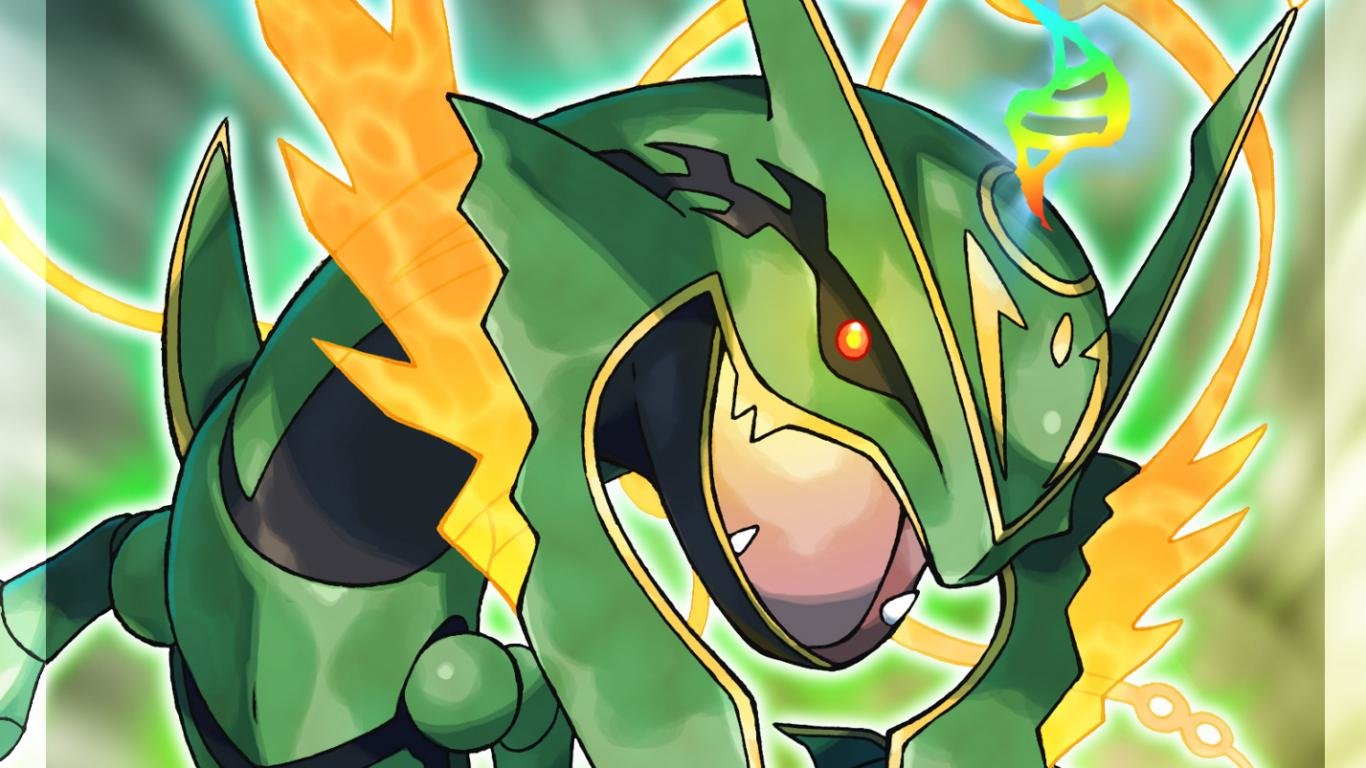 Best Pokemon Background Id - Mega Rayquaza Pokemon Attacks - HD Wallpaper 