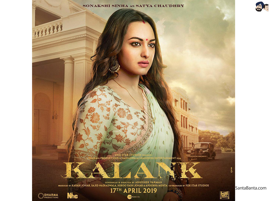 Kalank - Sonakshi Sinha In Kalank - HD Wallpaper 