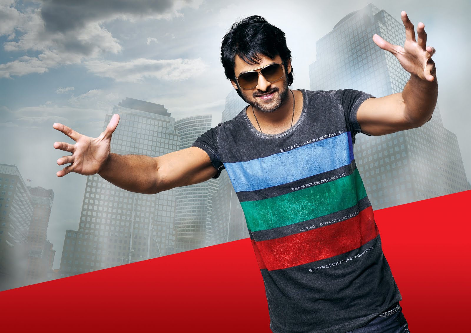 Prabhas New Photo Hd - HD Wallpaper 