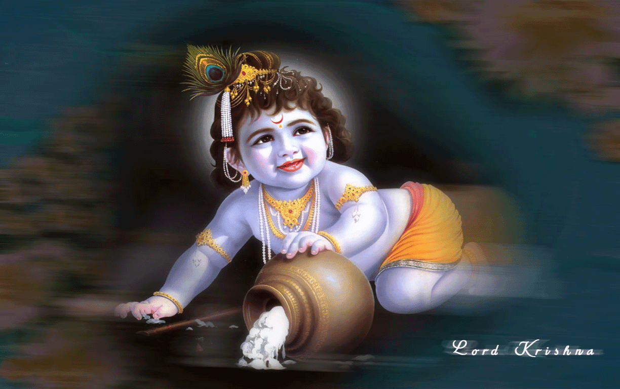 Lord Krishna - 1224x768 Wallpaper 