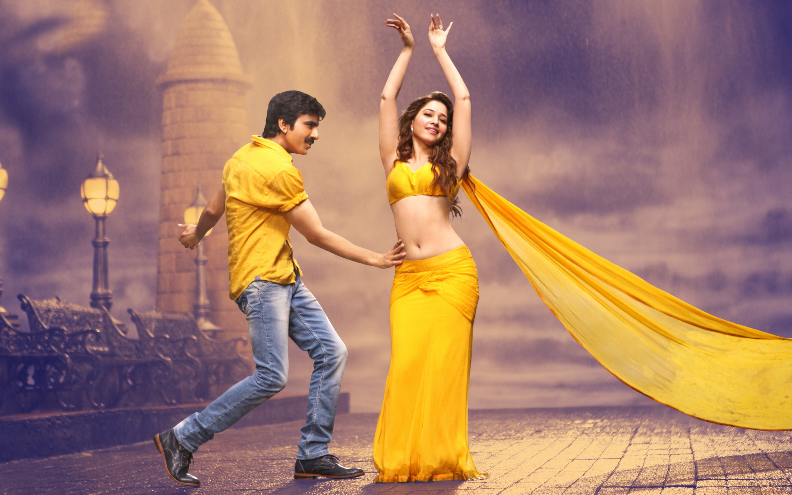 Tamanna Bengal Tiger Ragalahari - HD Wallpaper 