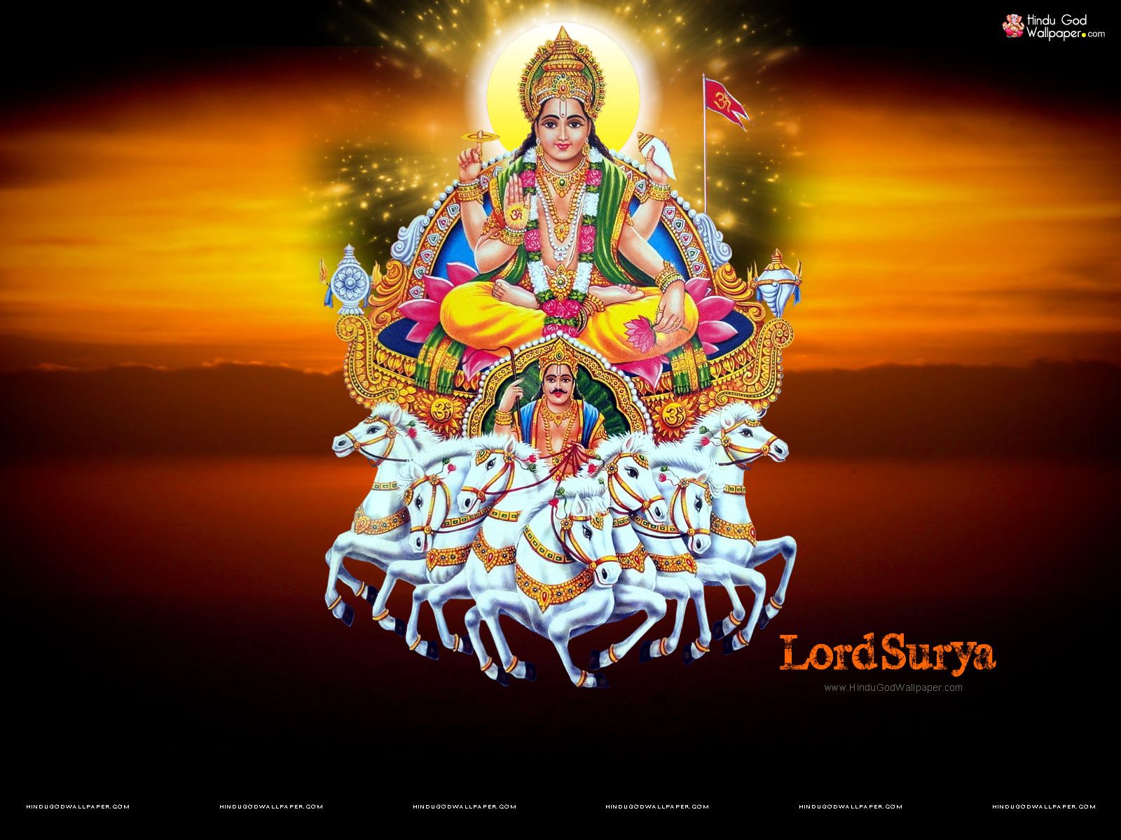 Lord Surya Bhagavan Hd - HD Wallpaper 