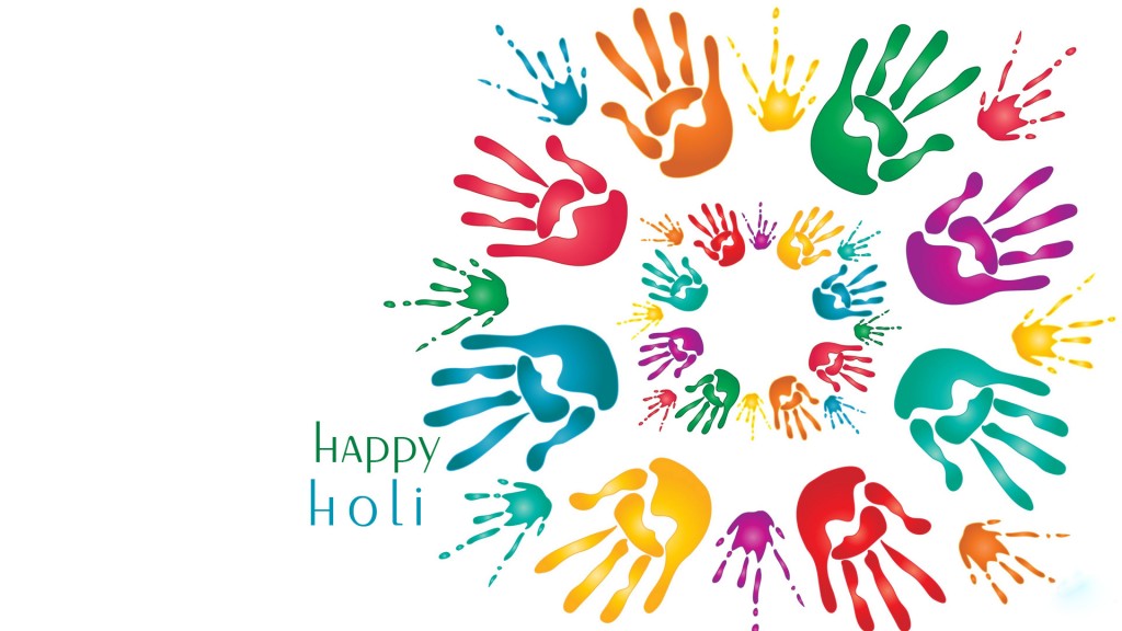 Happy Holi Wishes Quotes - HD Wallpaper 