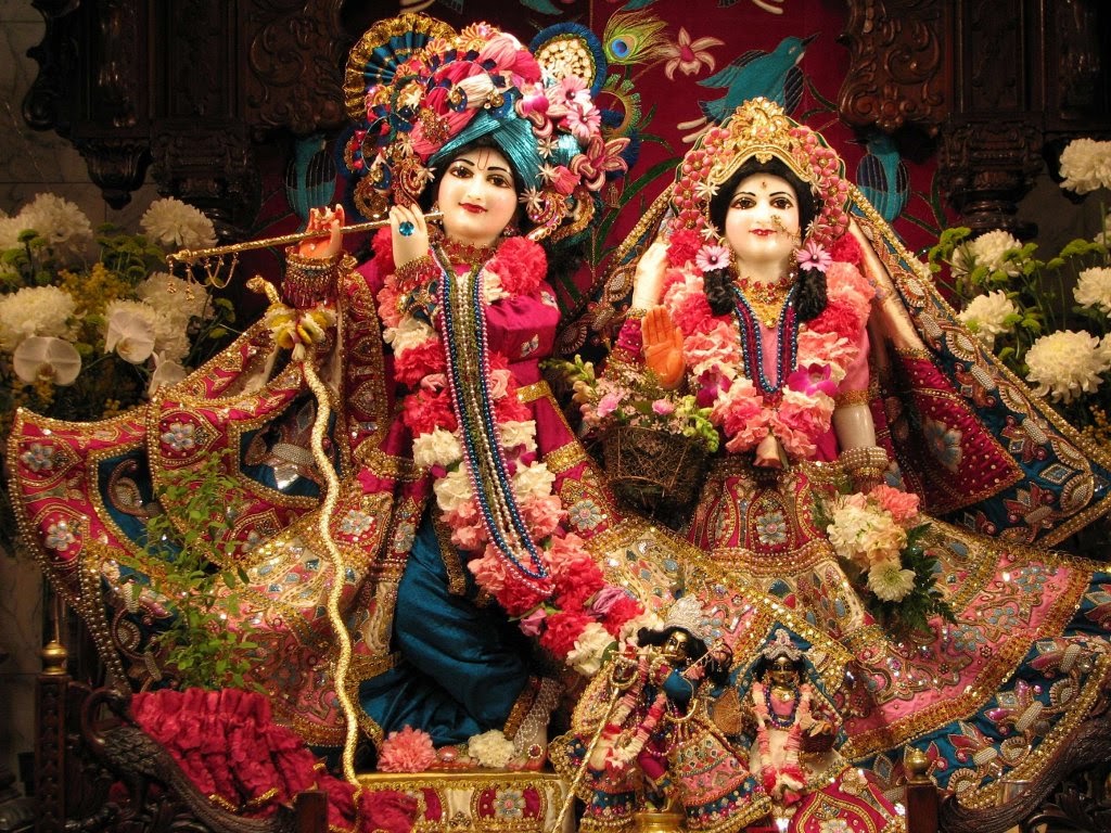 Com/wp Krishna Iskcon Wallpaper 1 - Krishna Ji And Radha Ji - HD Wallpaper 