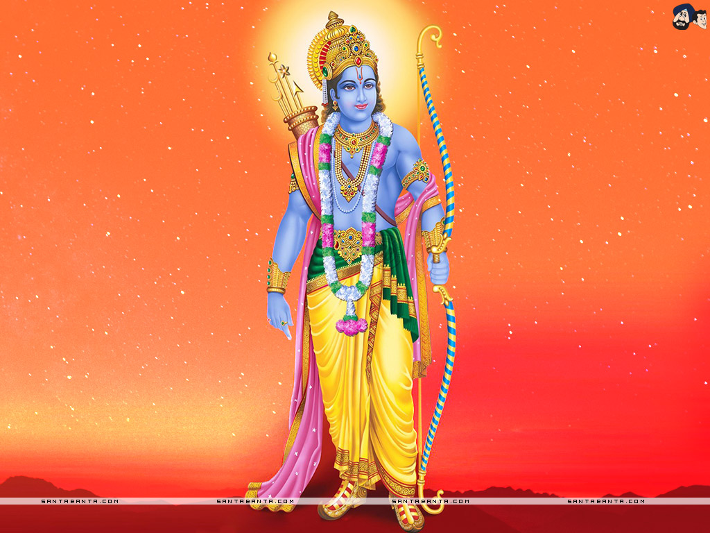 Lord Rama - Shri Ram Wallpaper Download - HD Wallpaper 