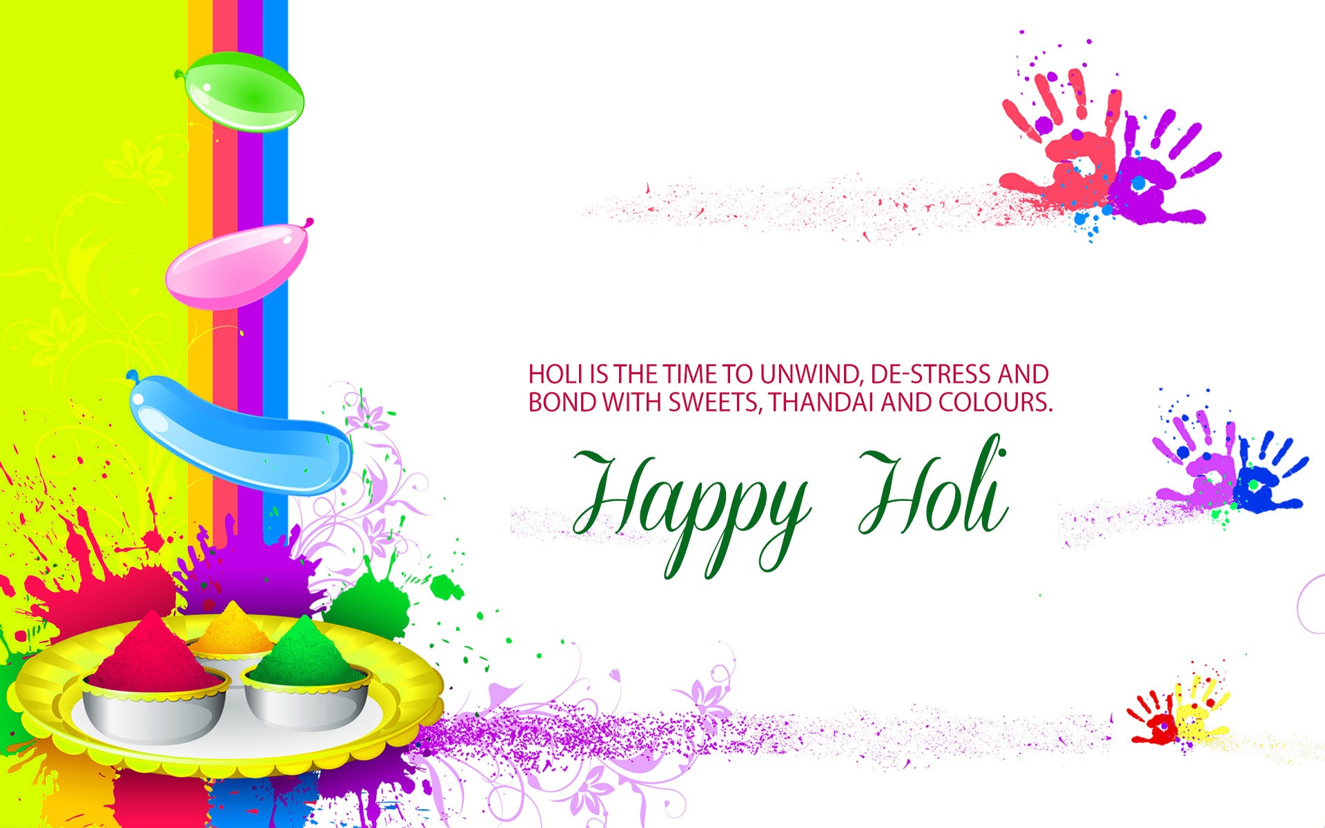 Happy Holi Wallpapers - HD Wallpaper 