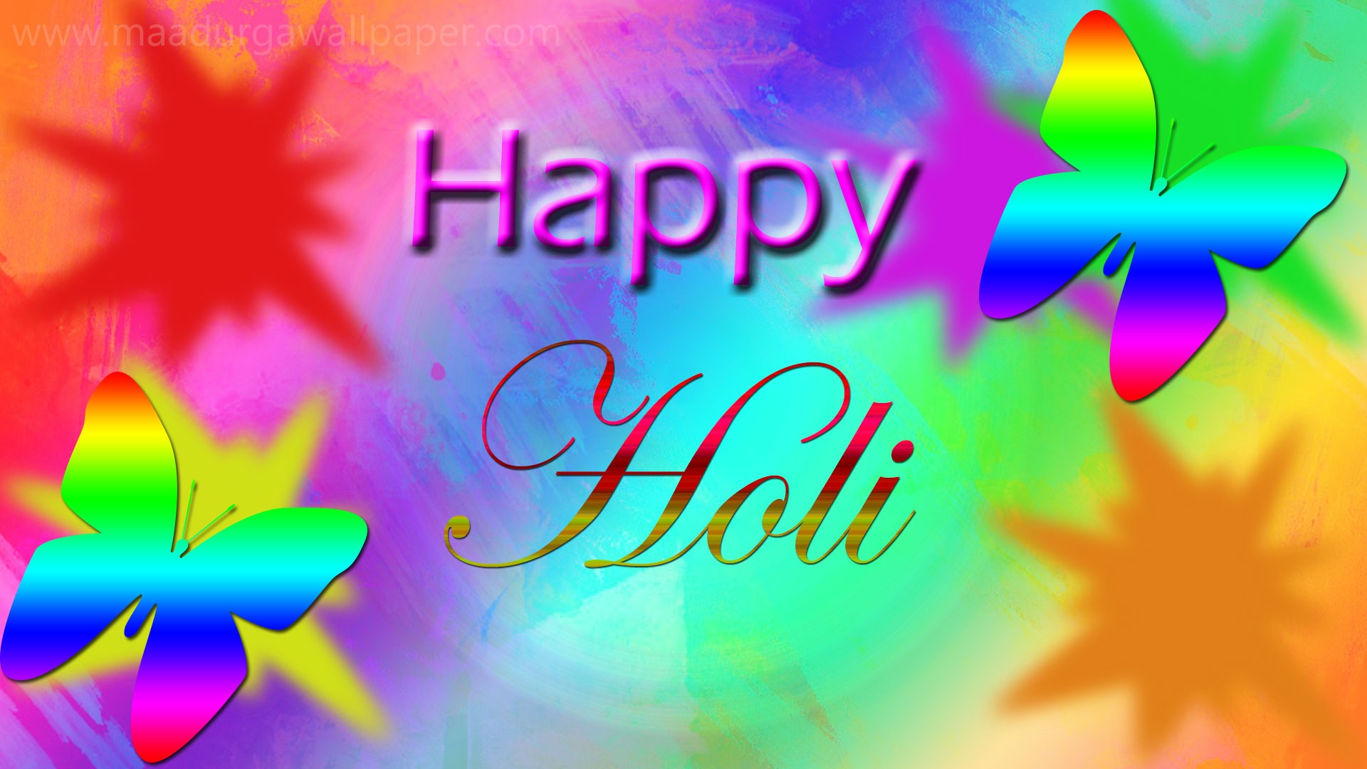 Happy Holi Images Greetings Hd Wallpapers - Happy Holi Images 2019 Hd - HD Wallpaper 