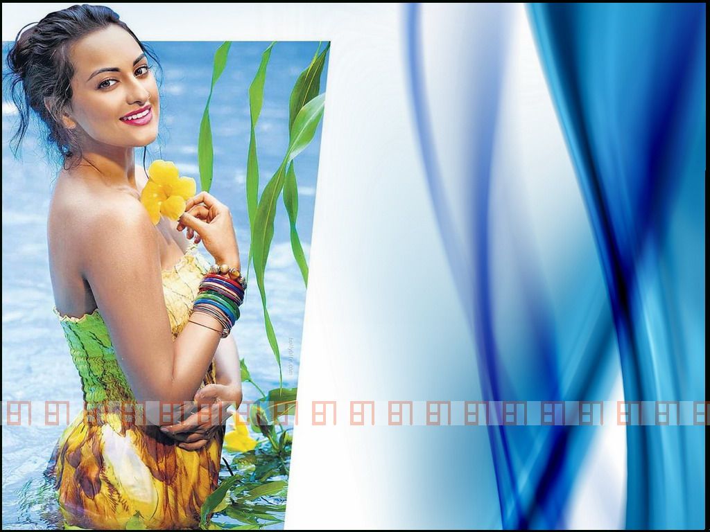 Sonakshi Sinha Swimming Costume - HD Wallpaper 