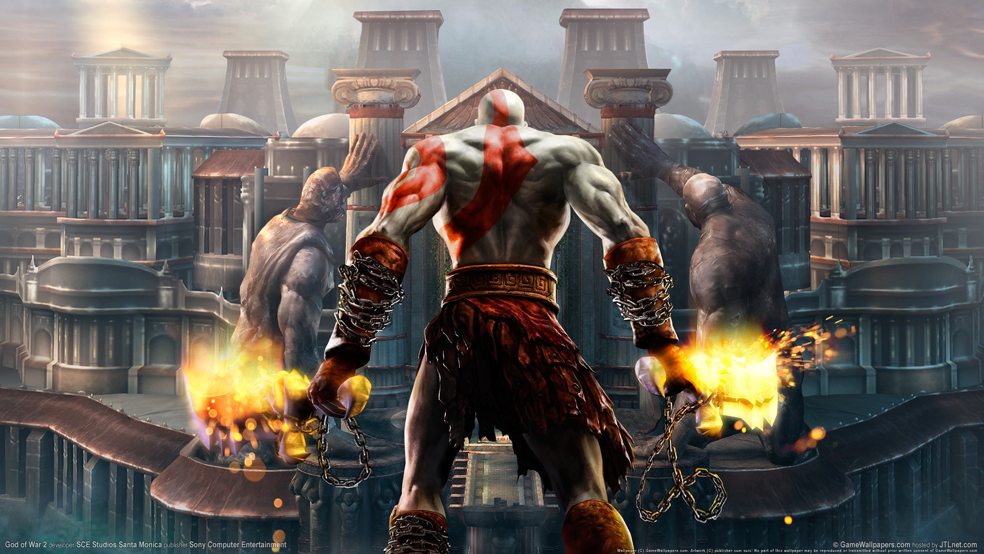 God Of War 2 Hd - God Of War 2 Wallpaper 4k - HD Wallpaper 