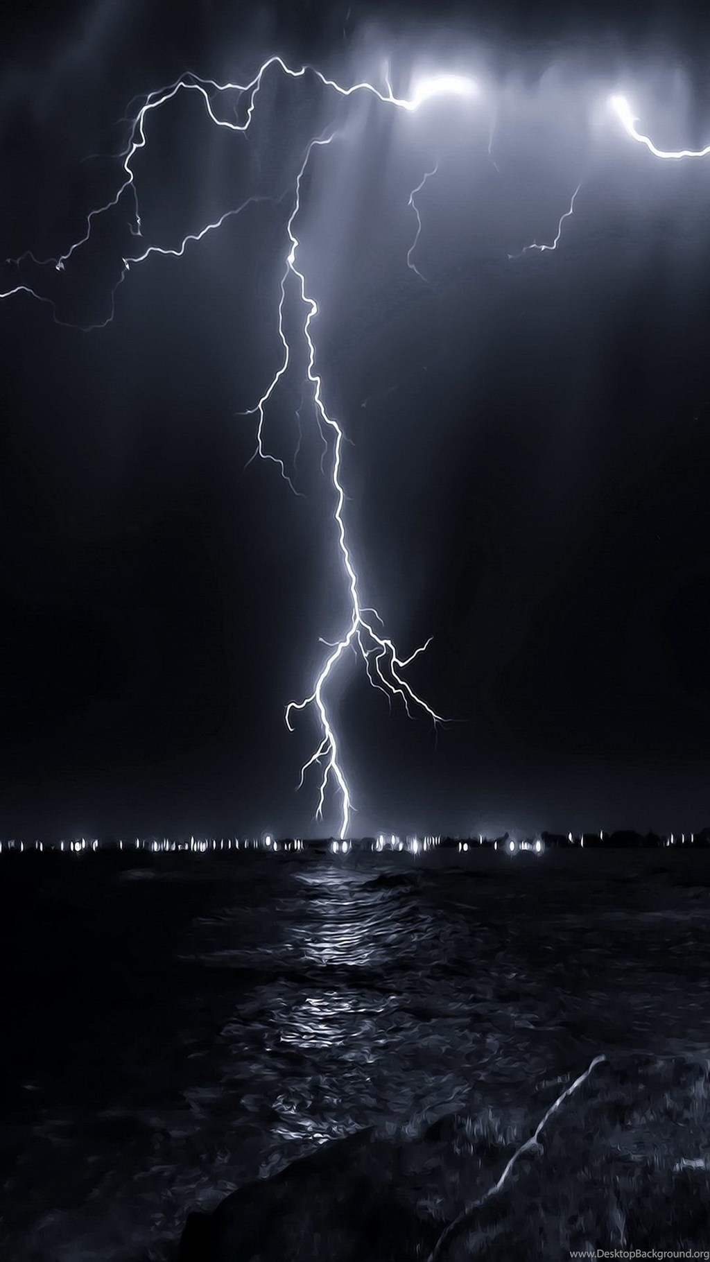 Lightning Hd - HD Wallpaper 