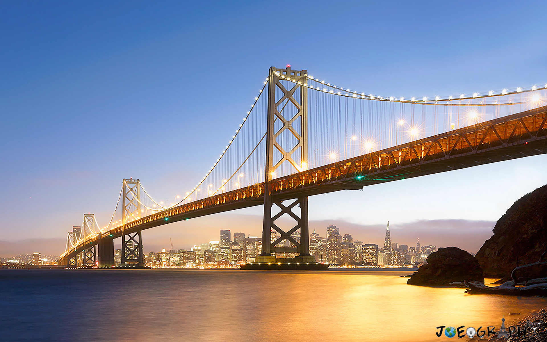 San Francisco Oakland Bridge 2019 - HD Wallpaper 