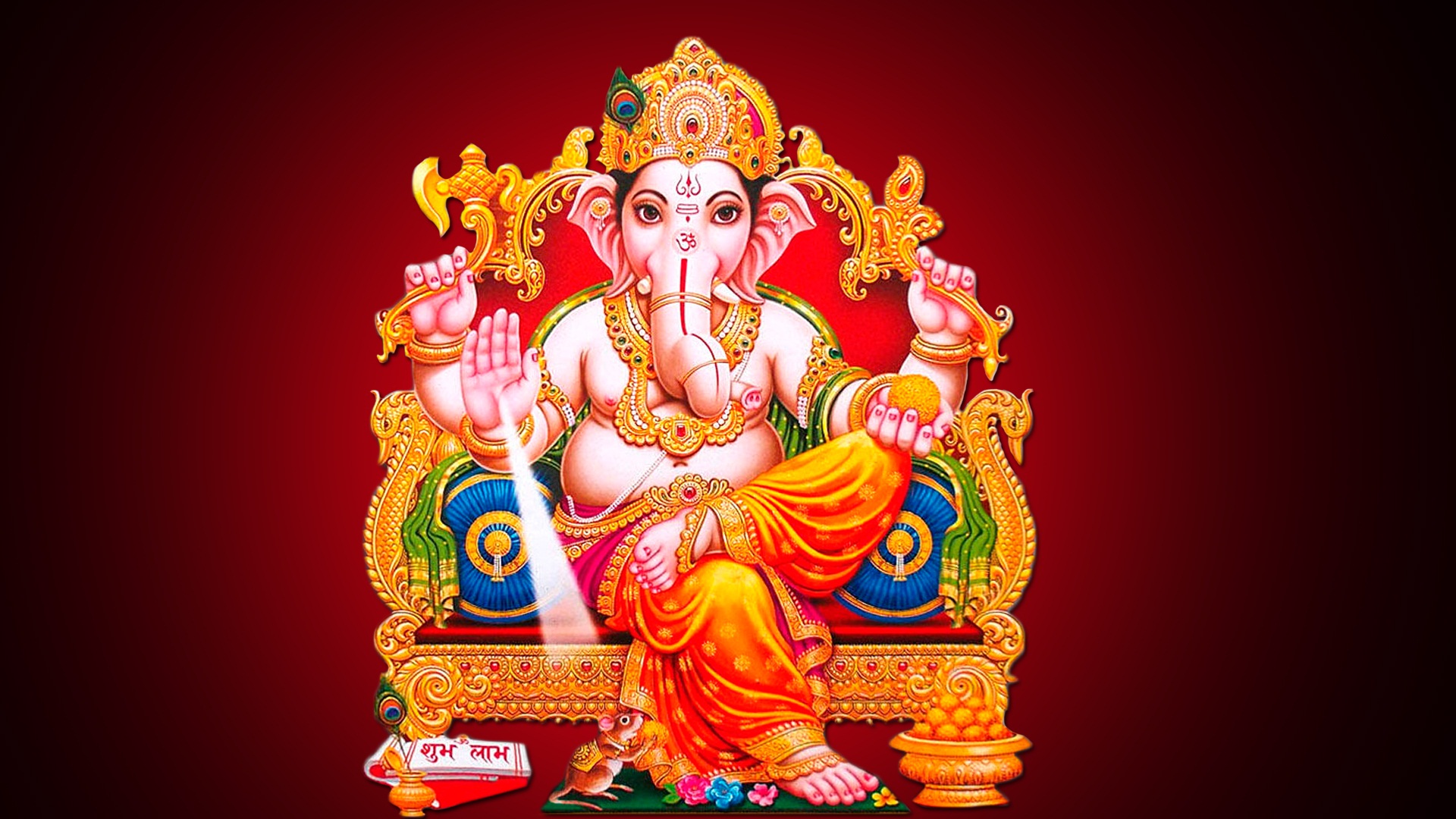 Hd Wallpaper Ganesha Hd Wallpaper Lord Ganesha Hd Wallpaper - Ganesh  Chaturthi 2017 Hd - 1920x1080 Wallpaper 