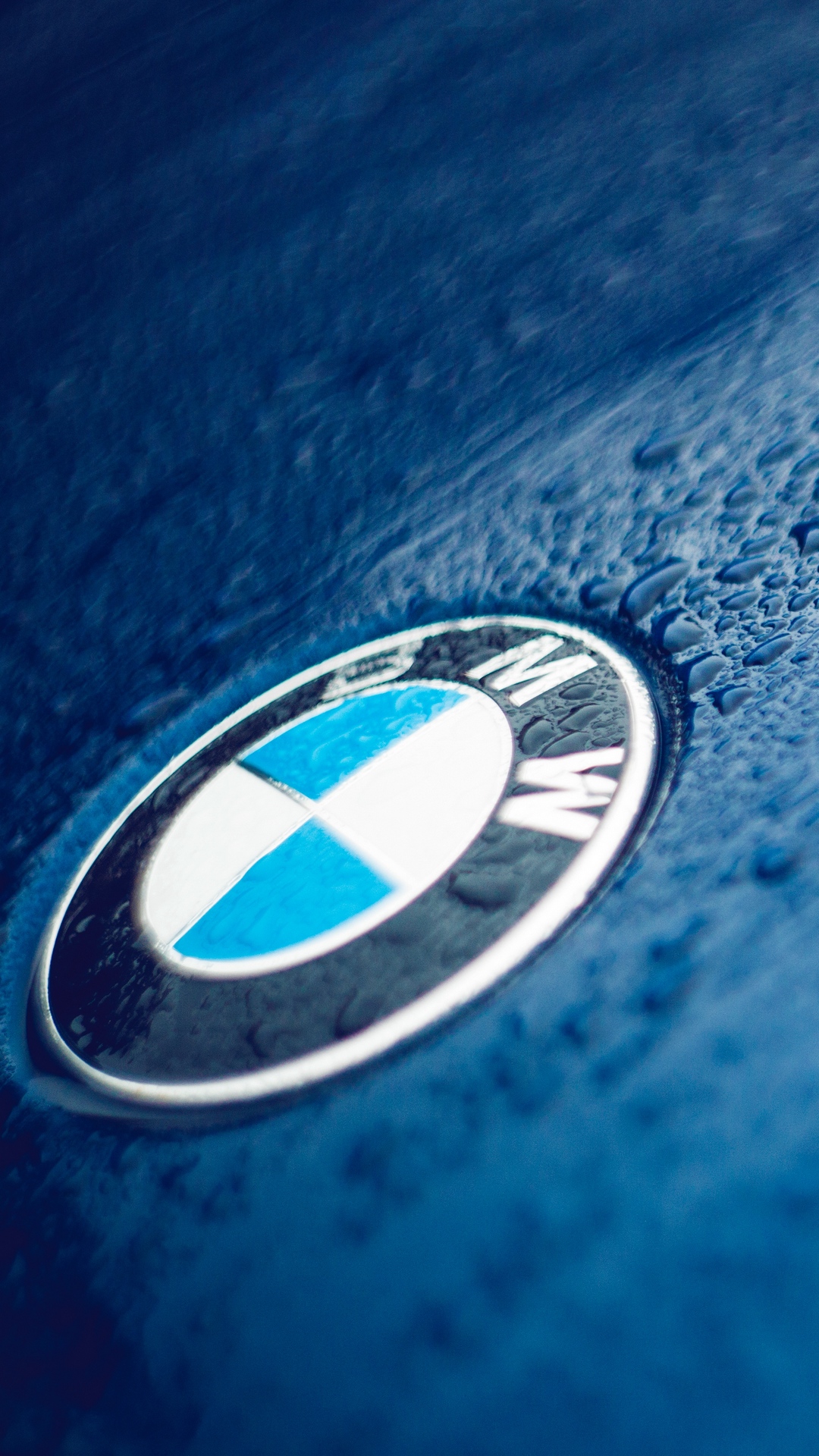 Wallpaper Bmw, Logo, Drops - Asus Zenfone Max Pro M1 - HD Wallpaper 