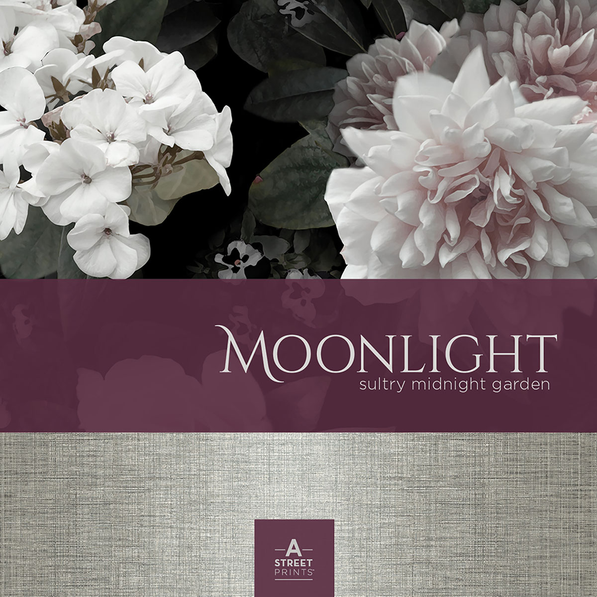 Moonlight Wallpaper Collection - Moonlight Sultry Midnight Garden - HD Wallpaper 