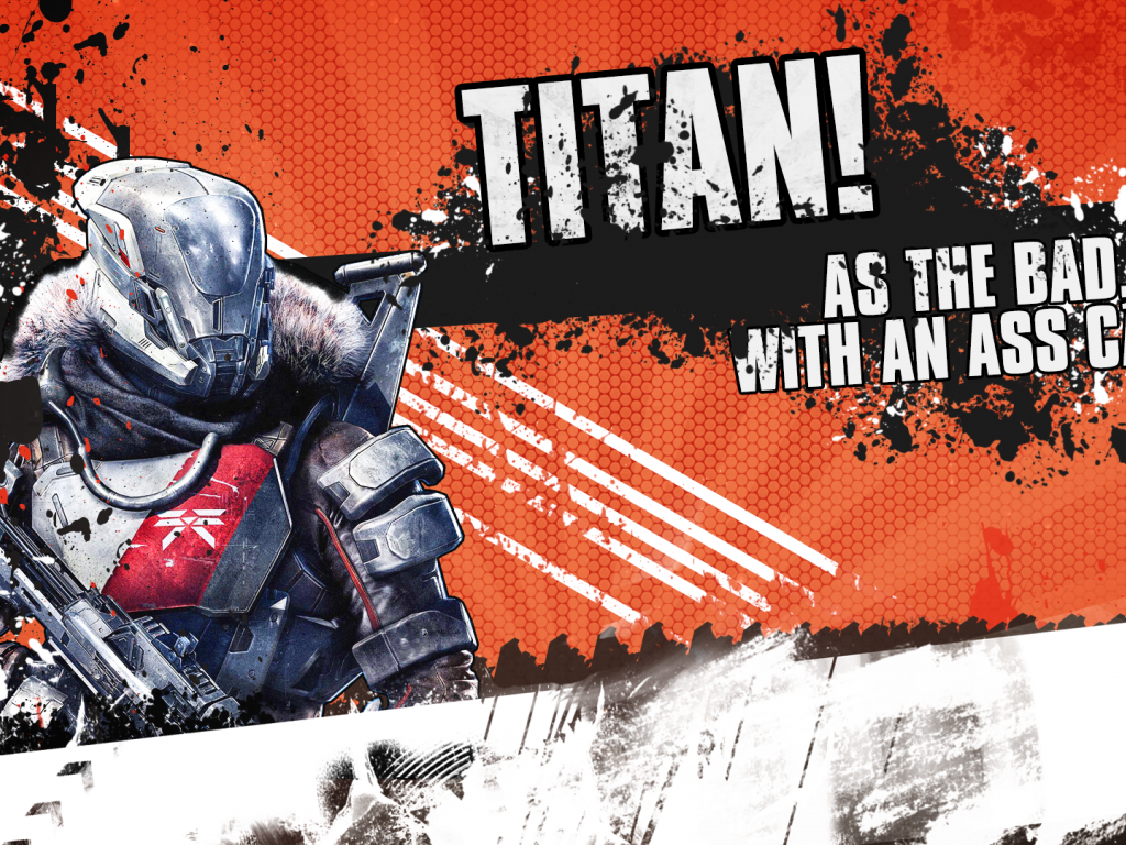 Destiny Titan Borderlands - HD Wallpaper 