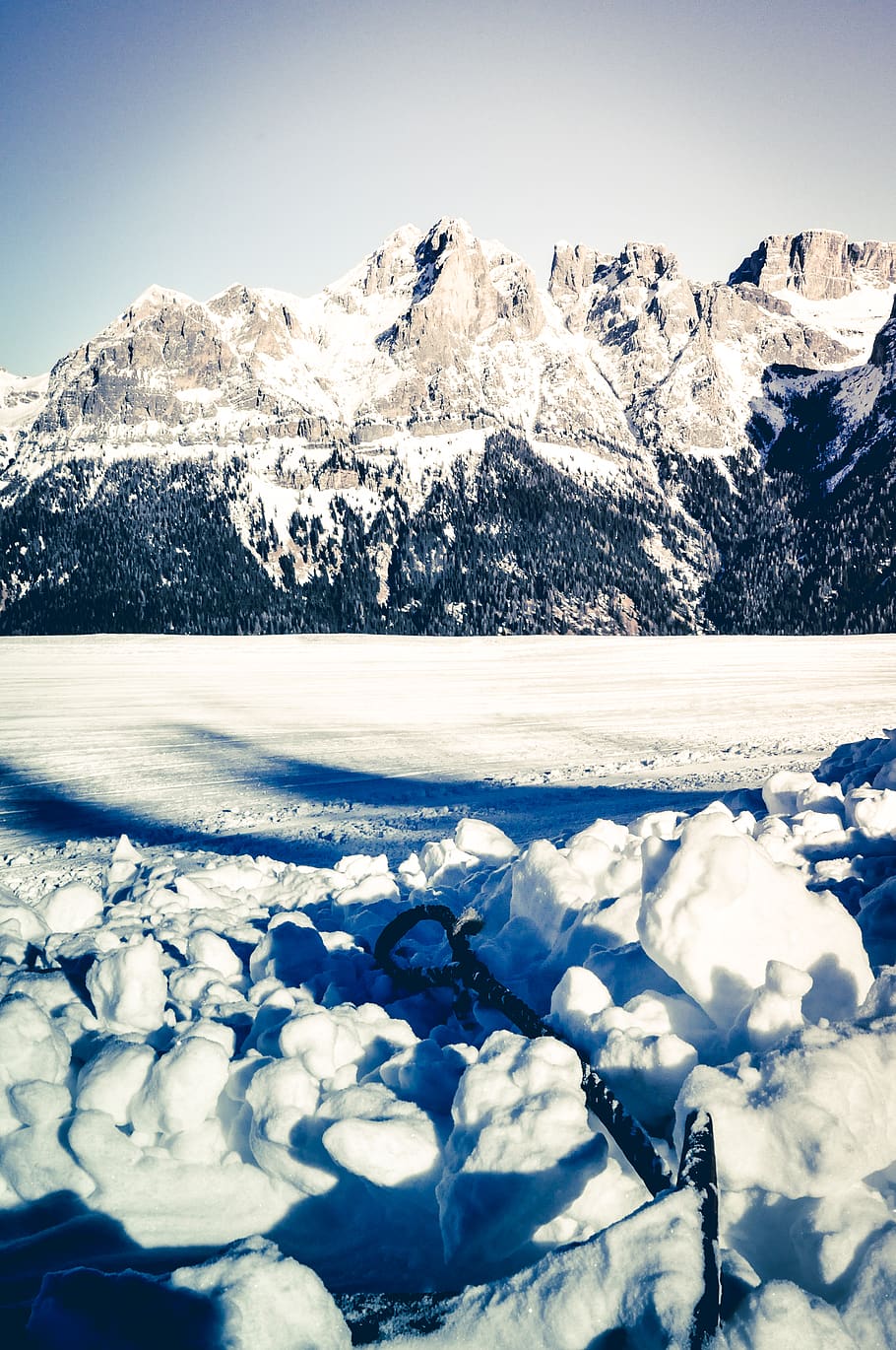 Italy, Civetta, Lost, Dreamy, Nature, Alpe, Cold, High, - Snow - HD Wallpaper 