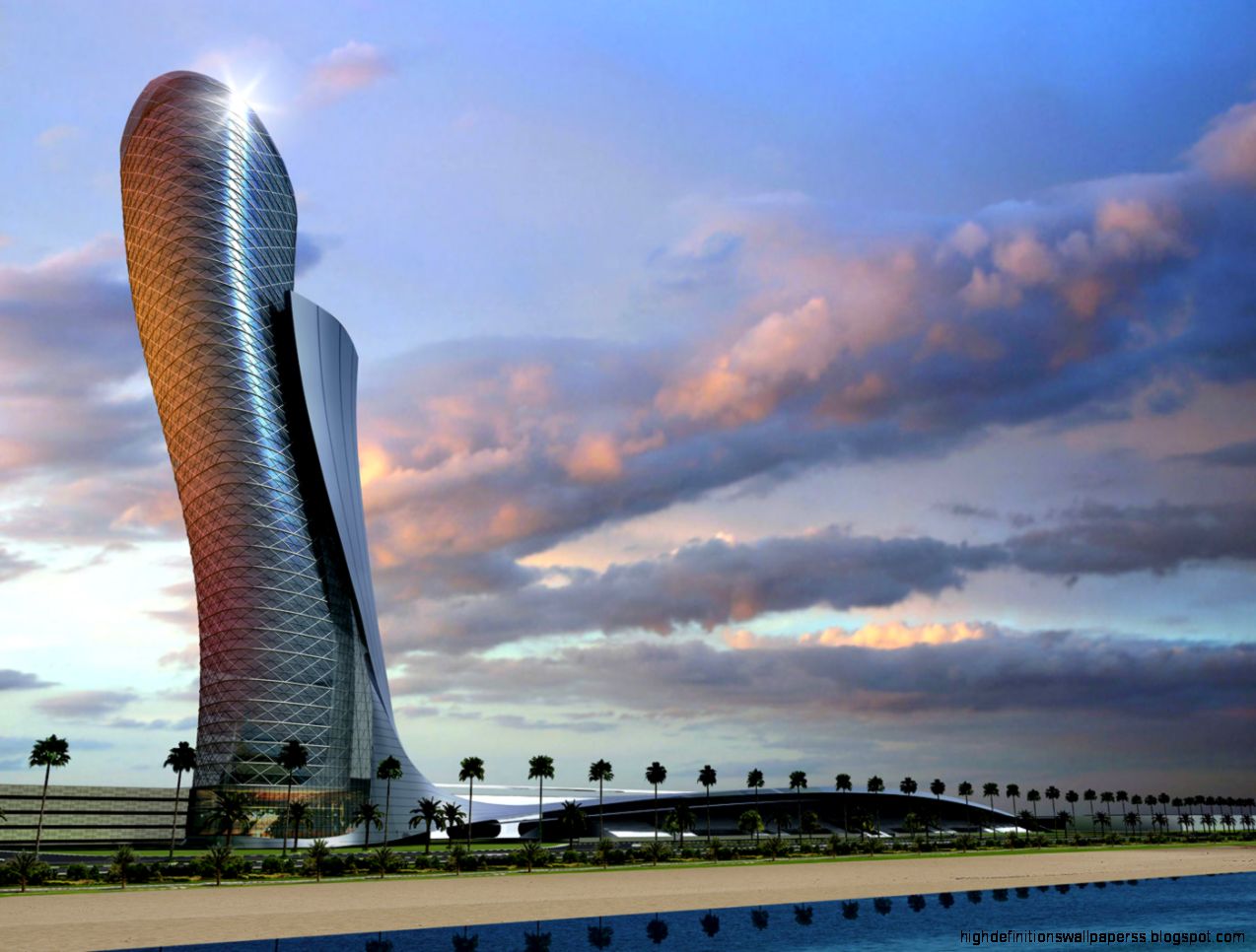 The Leaning Tower Of Abu Dhabi News Archinect - Tower Of Abu Dhabi - HD Wallpaper 