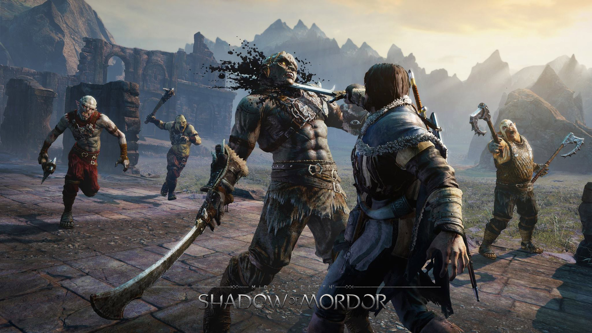 Shadow Of Mordor Wallpaper In - Middle Earth Shadow Of Mordor - HD Wallpaper 